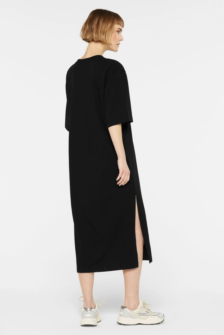 Senses. the label Kleid mit Seitenschlitzen - schwarz