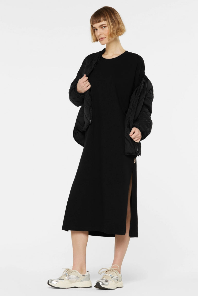 Senses. the label Kleid mit Seitenschlitzen - schwarz