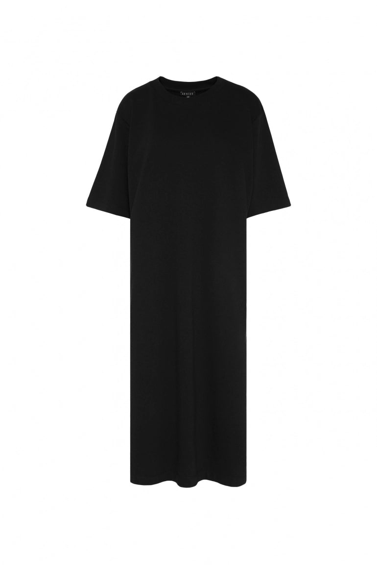 Senses. the label Kleid mit Seitenschlitzen - schwarz