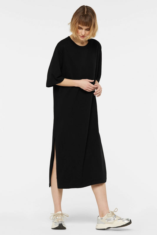 Senses. the label Kleid mit Seitenschlitzen - schwarz