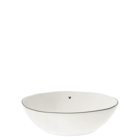 Bastion Collections Bowl Sushi with Heart in black - Teller