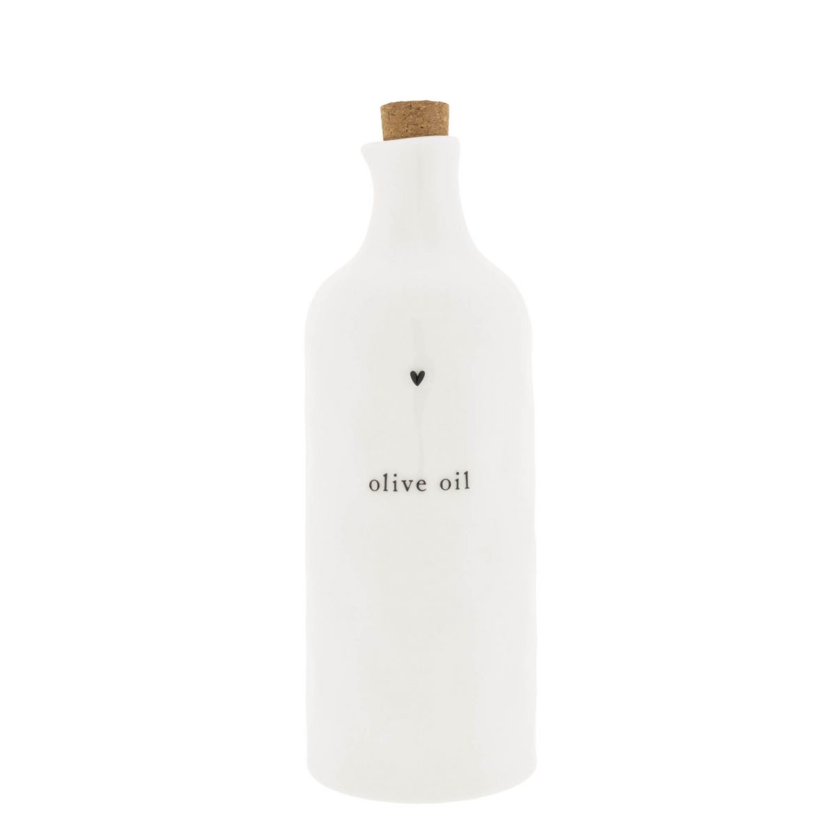 Bastion Collections Oil large with heart -  black