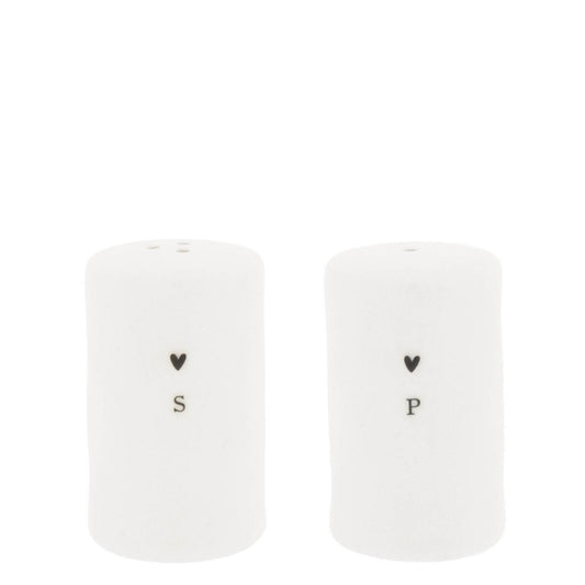Bastion Collections Salt & Pepper SET white - Salz-Pfeffer-Set