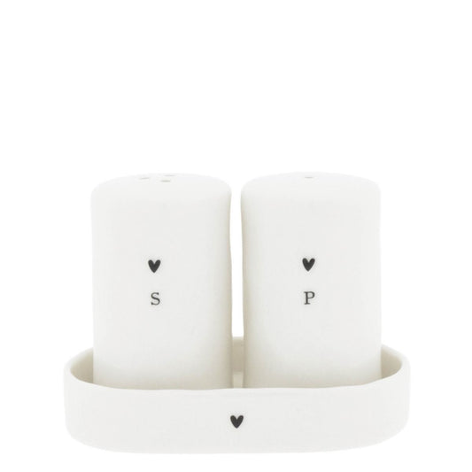 Bastion Collections Salt & Pepper SET white - Salz-Pfeffer-Set