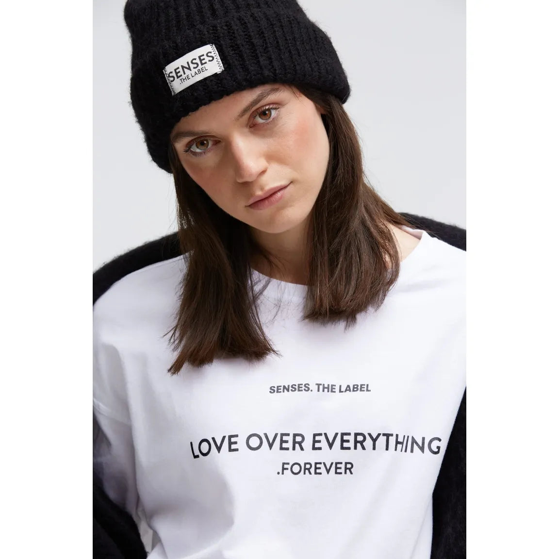 Senses. the Label Longsleeve TA:PI mit Artwork - opticwhite