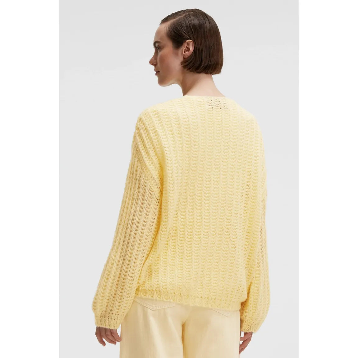 Senses. the Label Loose Knit Pullover KI:LI - butteryellow
