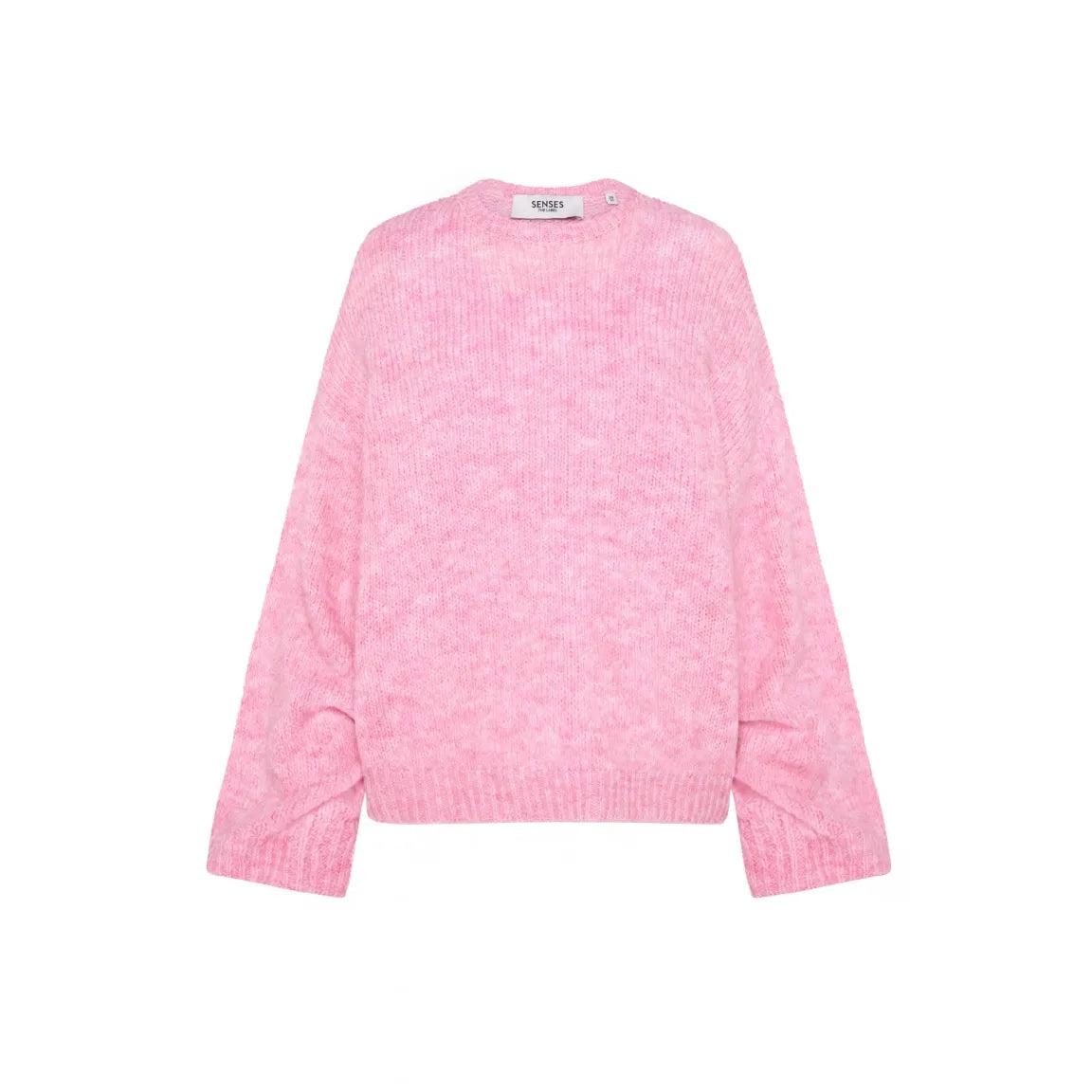 Senses. the Label Melierter Pullover KO:BE - rose pink melange