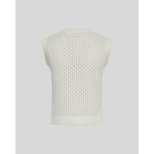 Moss Copenhagen Daina Vest - egret