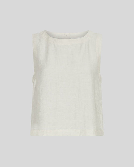 Moss Copenhagen Disa SL Top -sand melange-
