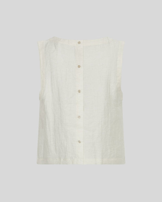 Moss Copenhagen Disa SL Top -sand melange-
