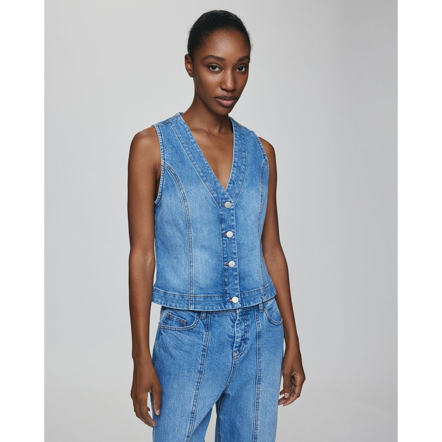 Moss Copenhagen Eli Ada Denim Vest