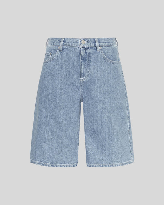 Moss Copenhagen Elida Ada Denim Shorts -light blue wash-