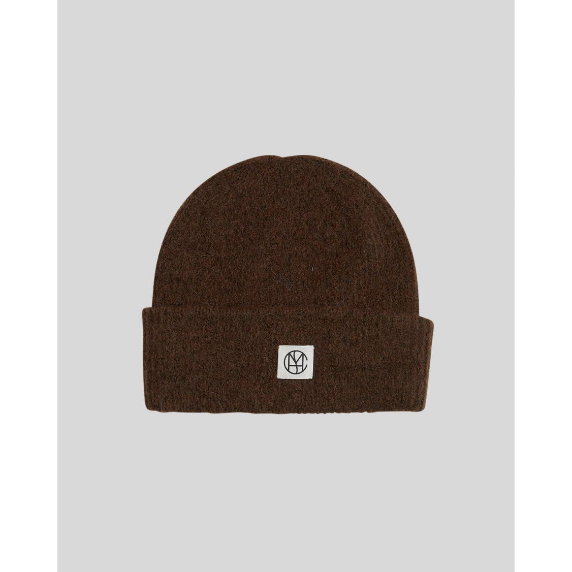 Moss Copenhagen Hope Icon Beanie - slate black melange