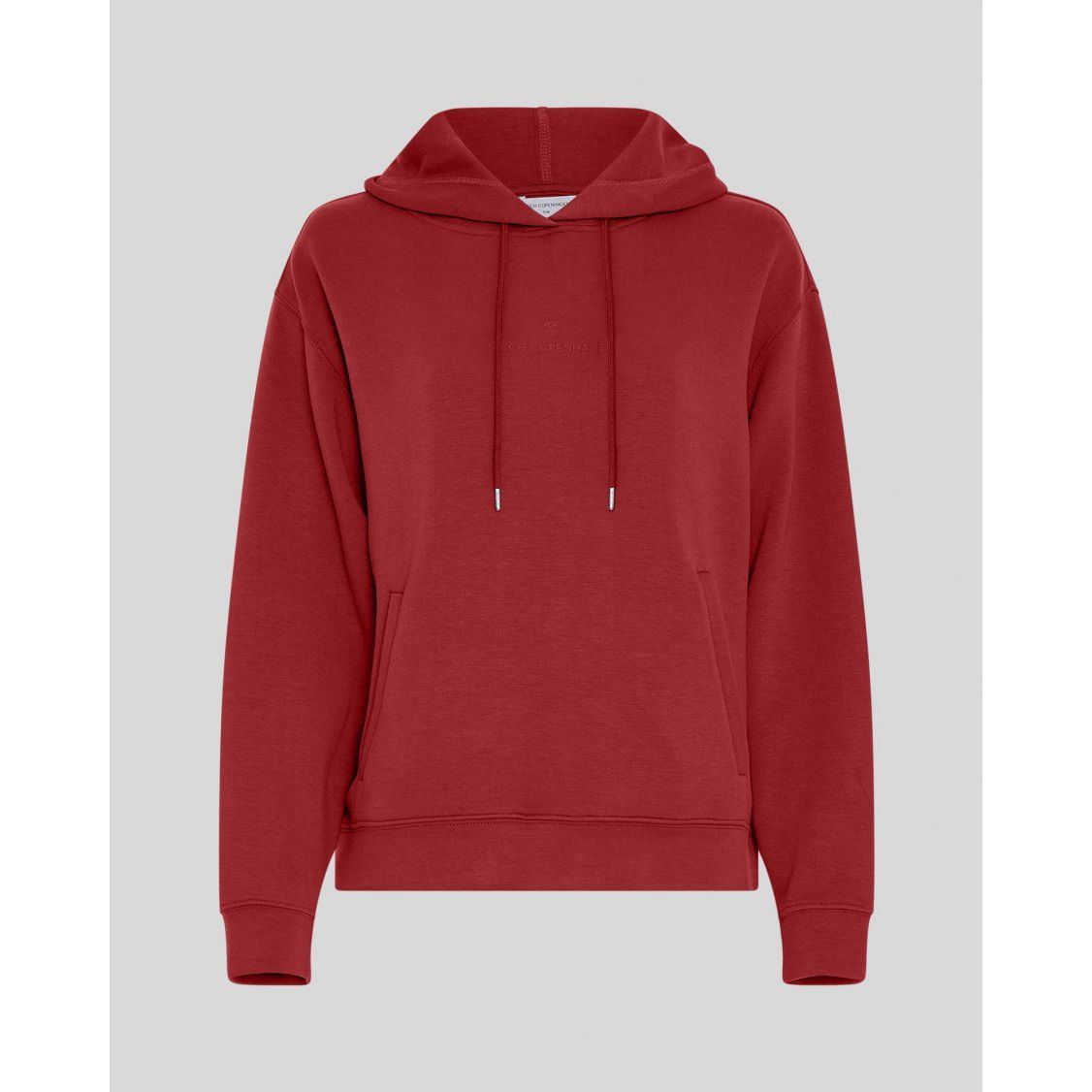 Moss Copenhagen Ima Q Icon Logo Hood - syrah