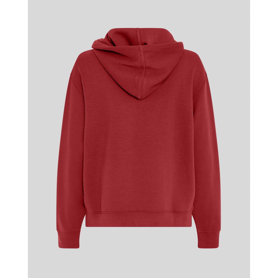 Moss Copenhagen Ima Q Icon Logo Hood - syrah
