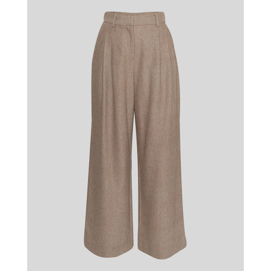 Moss Copenhagen Jennabella HW Pants/ Hose -walnut-