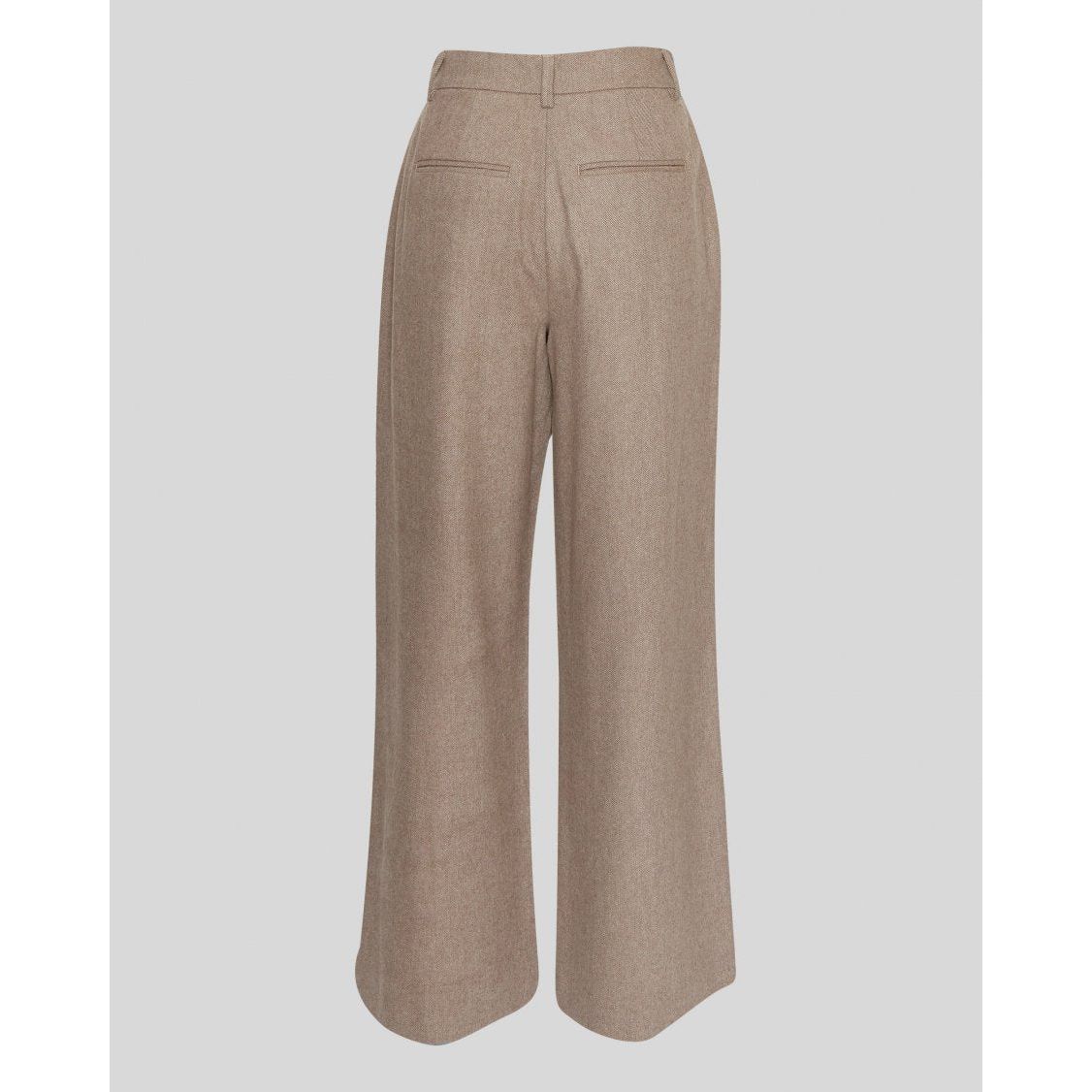 Moss Copenhagen Jennabella HW Pants/ Hose -walnut-