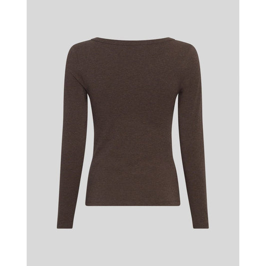 Moss Copenhagen Kath Top -slate black mel