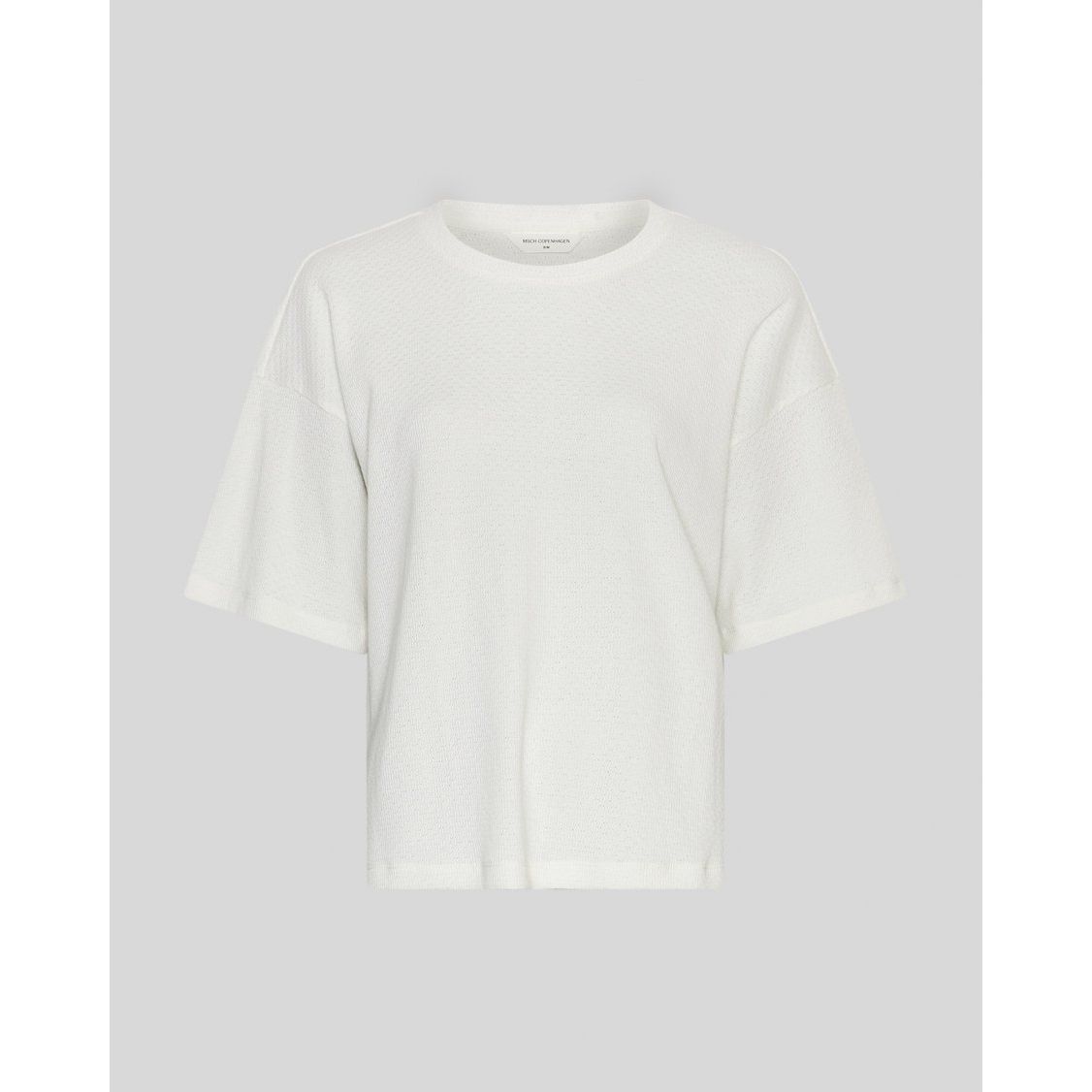 Moss Copenhagen Linea T-Shirt - egret