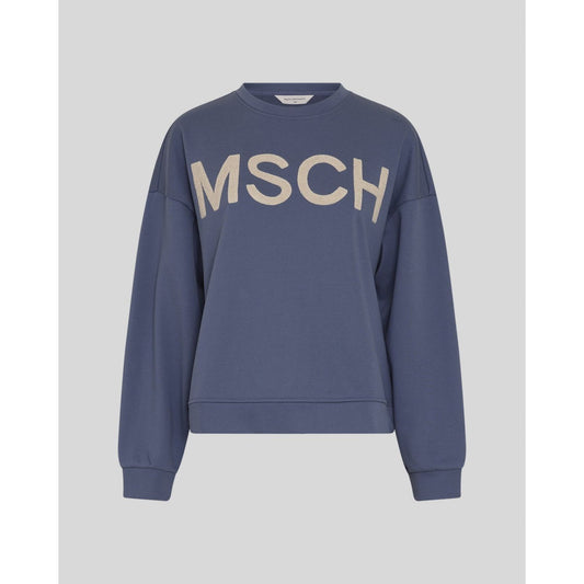 Moss Copenhagen Mela Briena Sweatshirt - blau
