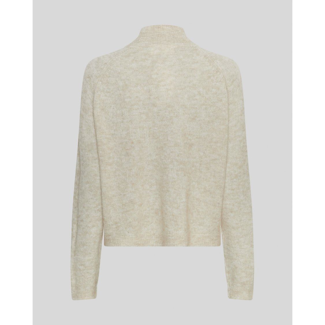 Moss Copenhagen Milania Hope M Pullover - oatmeal melange