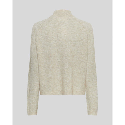 Moss Copenhagen Milania Hope M Pullover - oatmeal melange