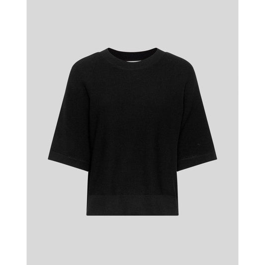 Moss Copenhagen  Thamira 2/4 Pullover / T- Shirt - schwarz