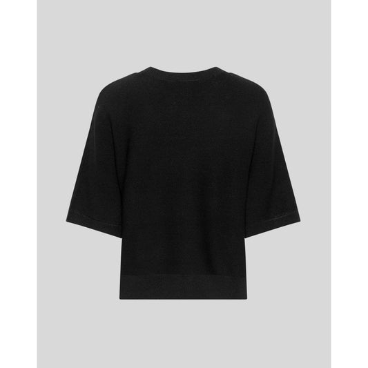 Moss Copenhagen  Thamira 2/4 Pullover / T- Shirt - schwarz