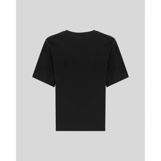 Moss Copenhagen Theana Organic Icon Logo T- Shirt - schwarz