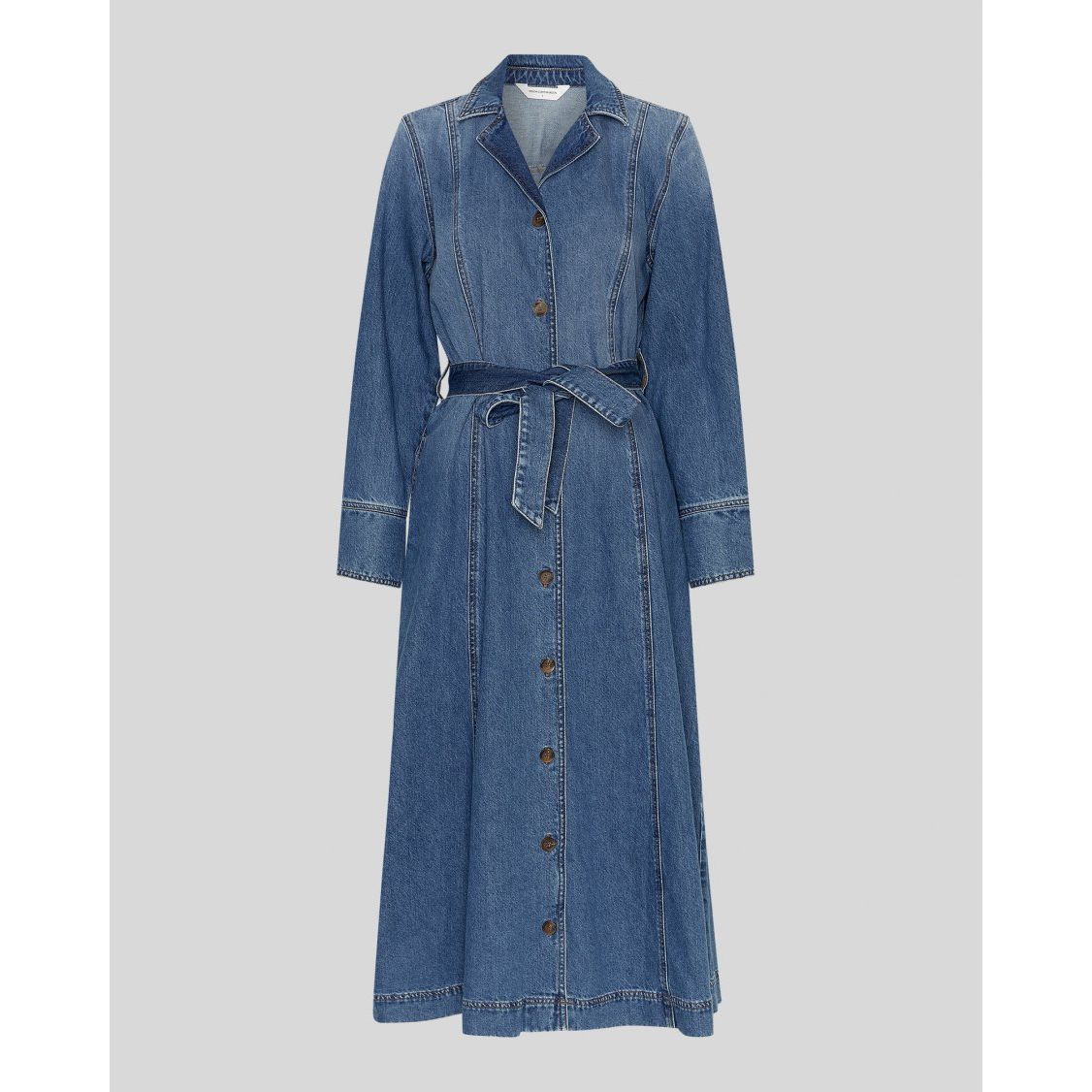 Moss Copenhagen Turo Shirt Dress - denim