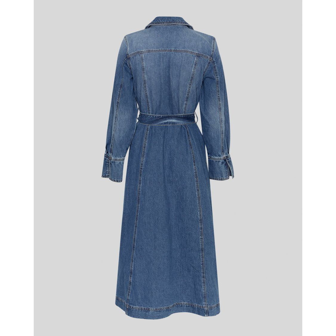 Moss Copenhagen Turo Shirt Dress - denim