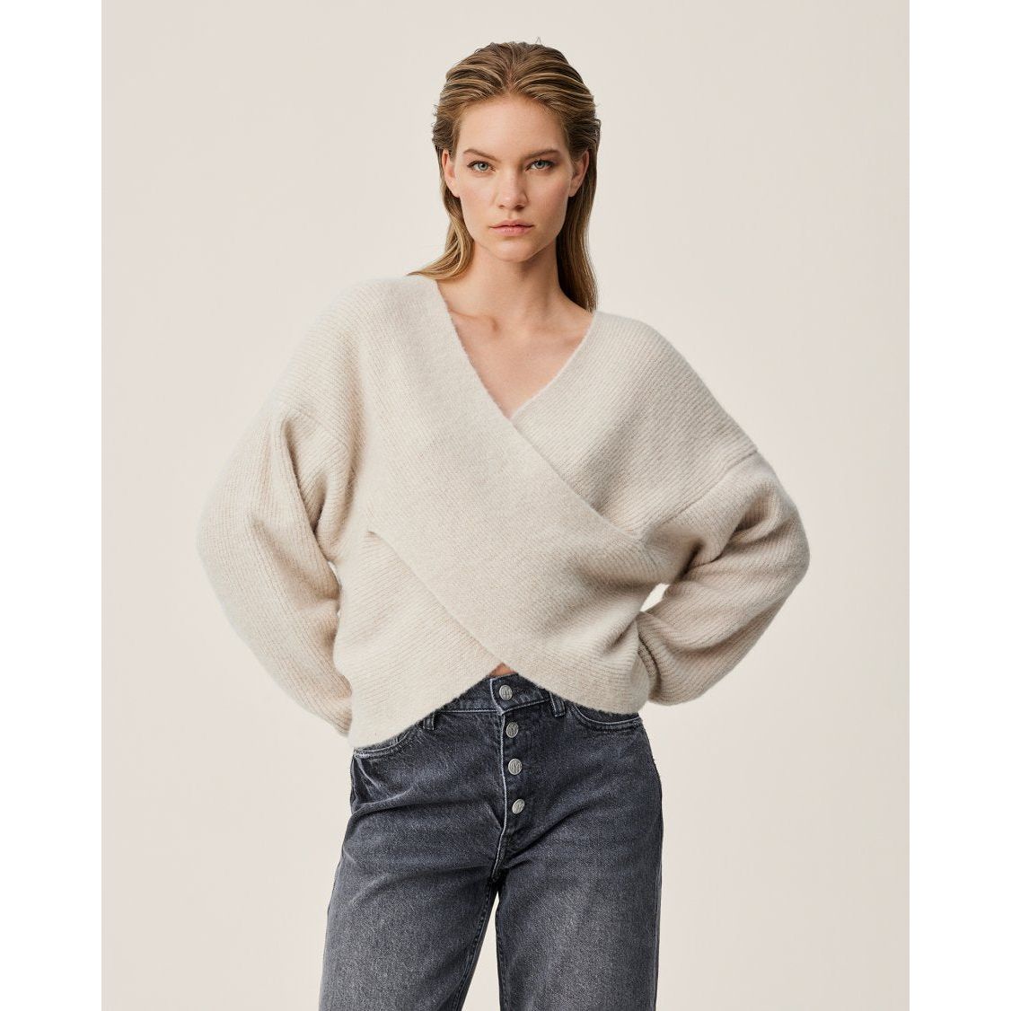 Moss Copenhagen Zinelle Hope Wrap Pullover