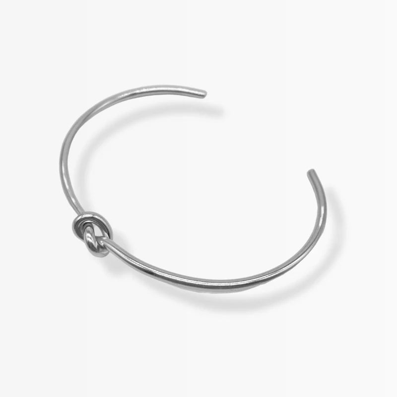 Glam & Glory Nauru Slim Bangle Armreif-silber-