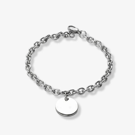 Glam & Glory Nova Carving Bracelet -silber-