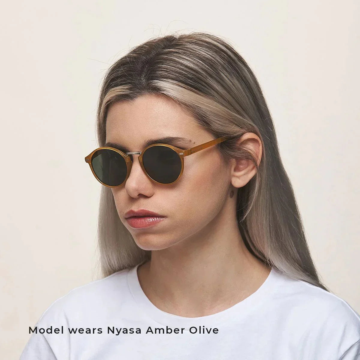 Sonnenbrille Nyasa -tigris olive-