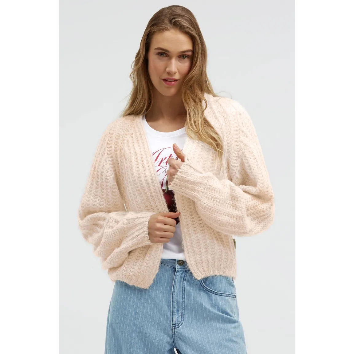 Senses. the Label Cardigan - summer sand