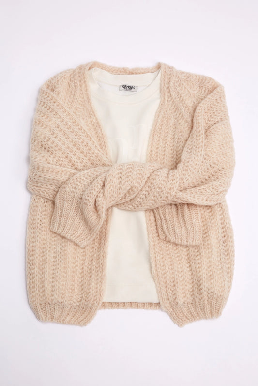 Senses. the Label Cardigan KA:NO - summer sand