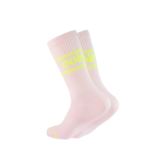 le ooley Socke-Pastel neon blush