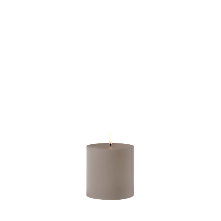 Piffany Copenhagen LED Pillar Candle -sandstone- 8,4 X 10cm / Outdoorkerze