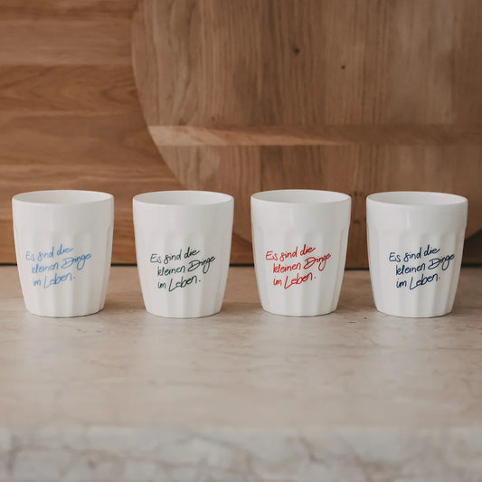 Eulenschnitt Becher Kleine Dinge grün