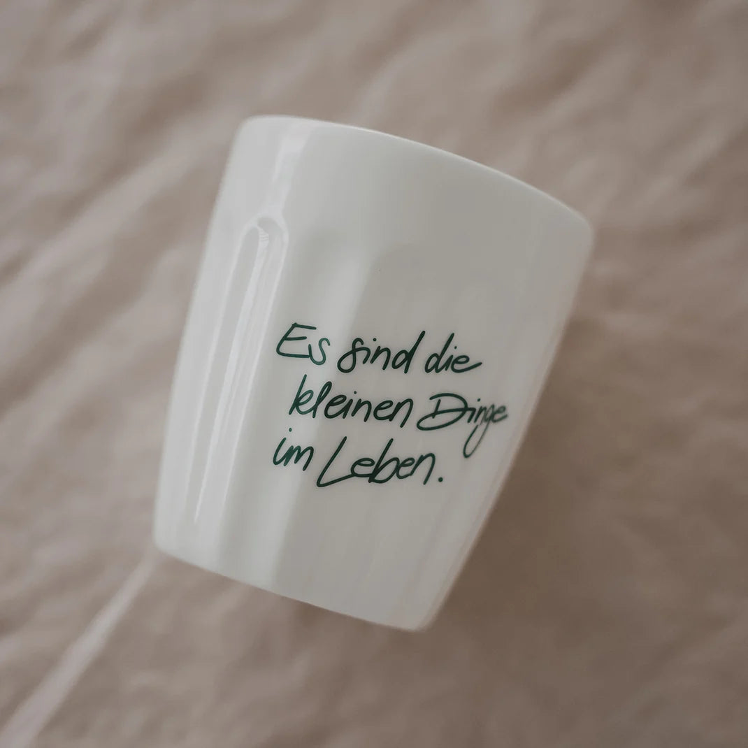 Eulenschnitt Becher Kleine Dinge grün
