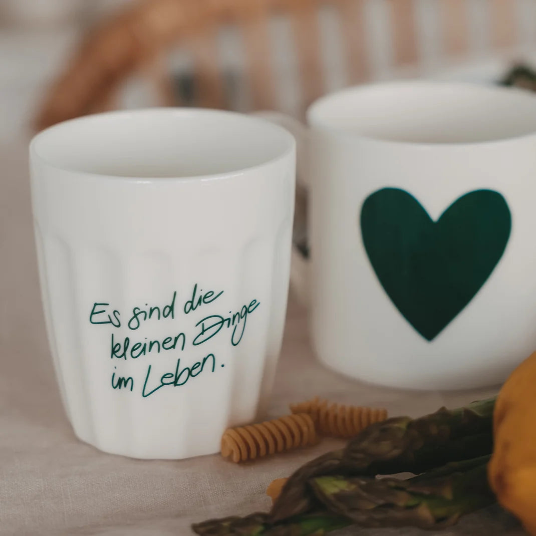 Eulenschnitt Becher Kleine Dinge grün