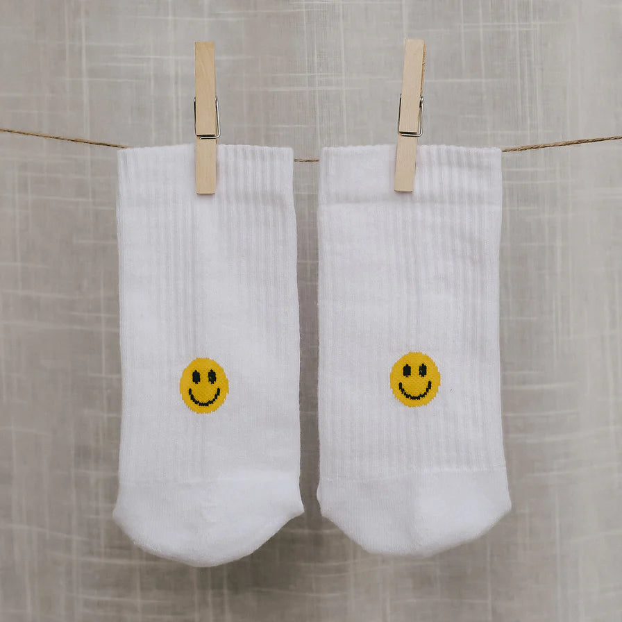 Eulenschnitt Socke -Smiley- Gr. 39-42