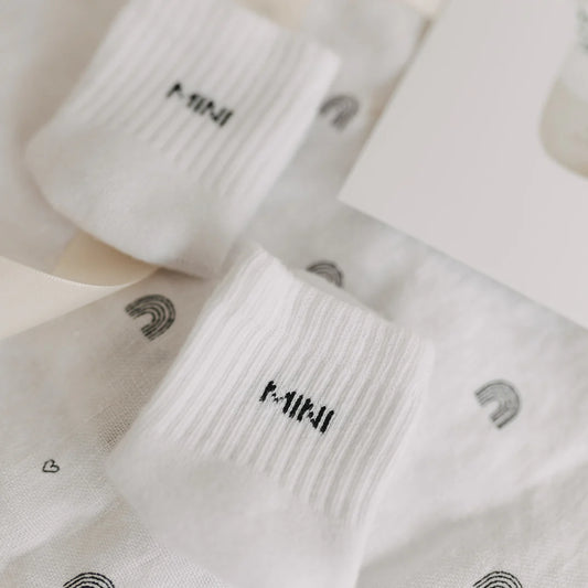 Eulenschnitt Babysocken Mini