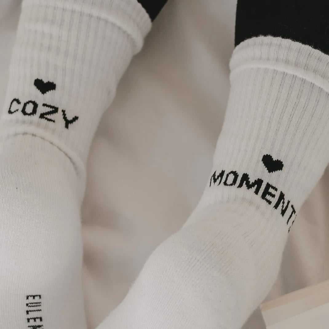 Eulenschnitt Socken Cozy Moments - S