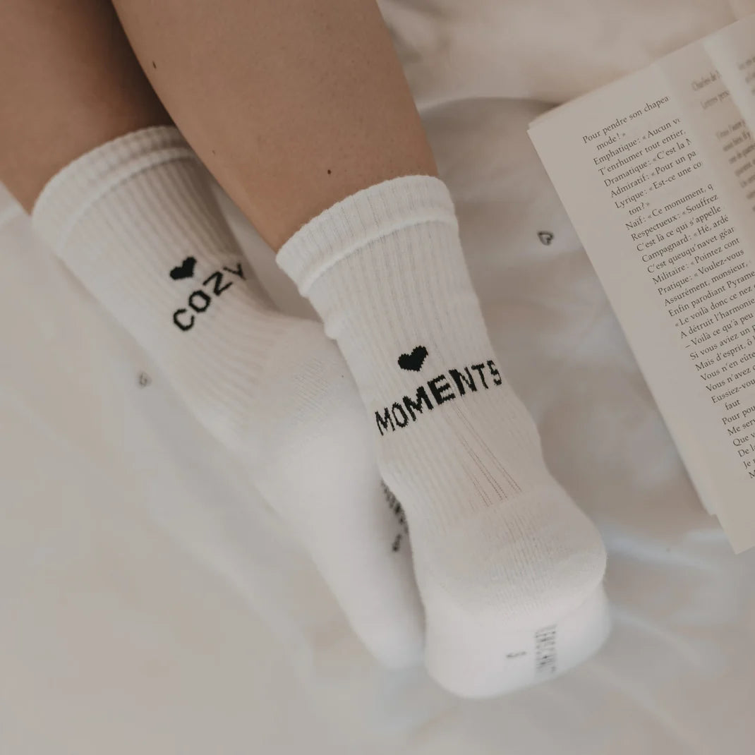Eulenschnitt Socken Cozy Moments - S