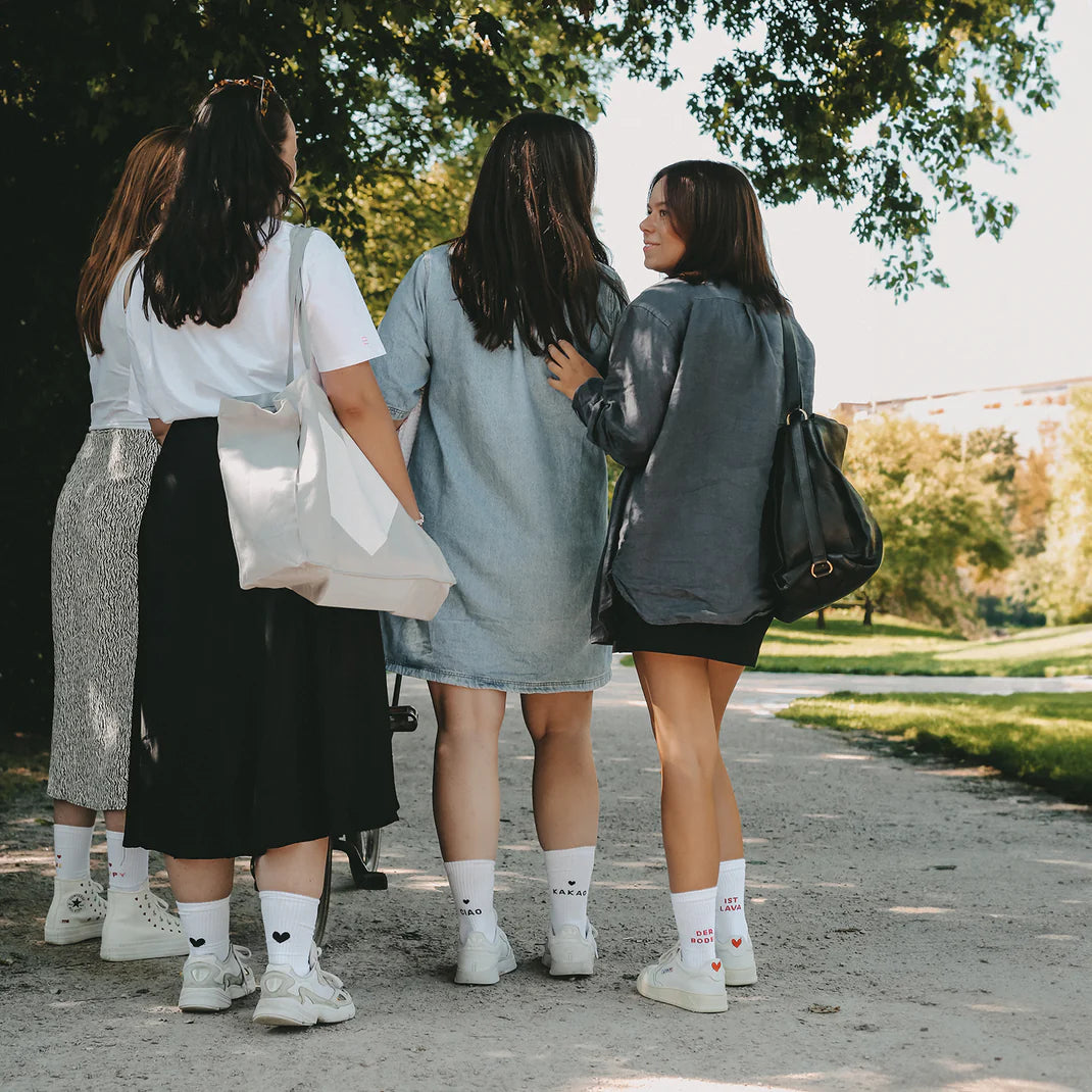 Eulenschnitt Socken Ciao Kakao