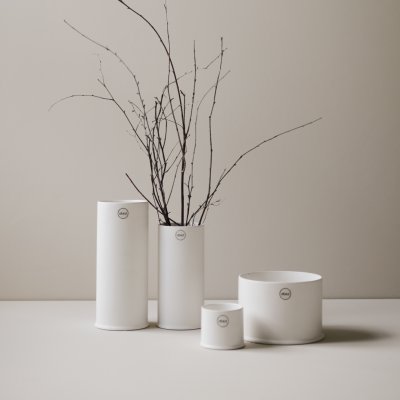 Astillbe large Vase - white