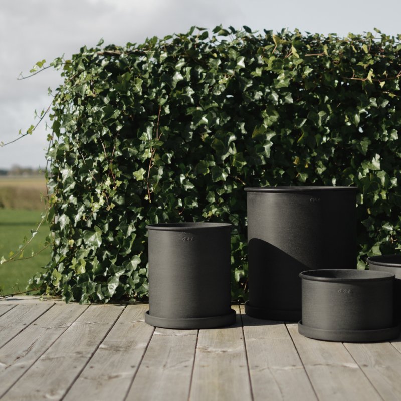 Übertopf/ Plant Pot large- schwarz -40cm
