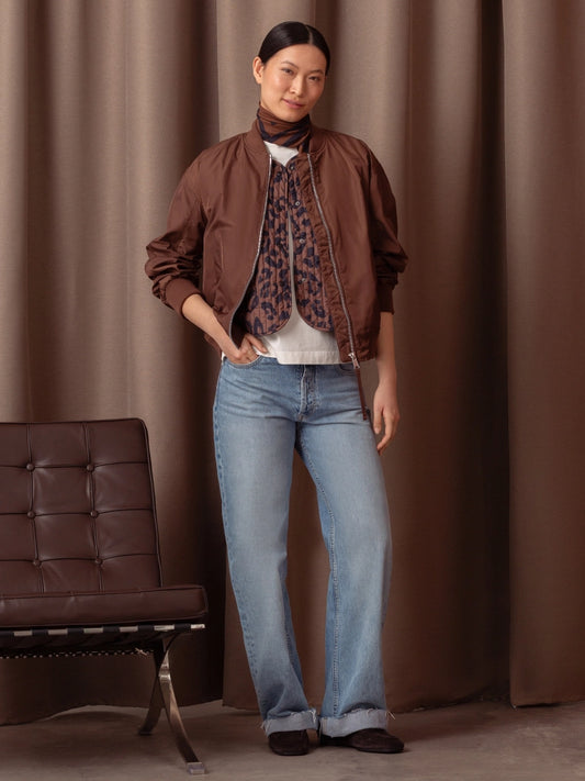 Senses. the label Blouson